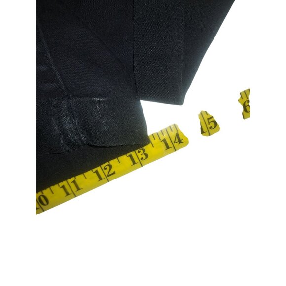 Time & Tru Womens Black Denim Shorts XL(16-18) Stretch Mid-Rise Casual - Picture 2 of 7